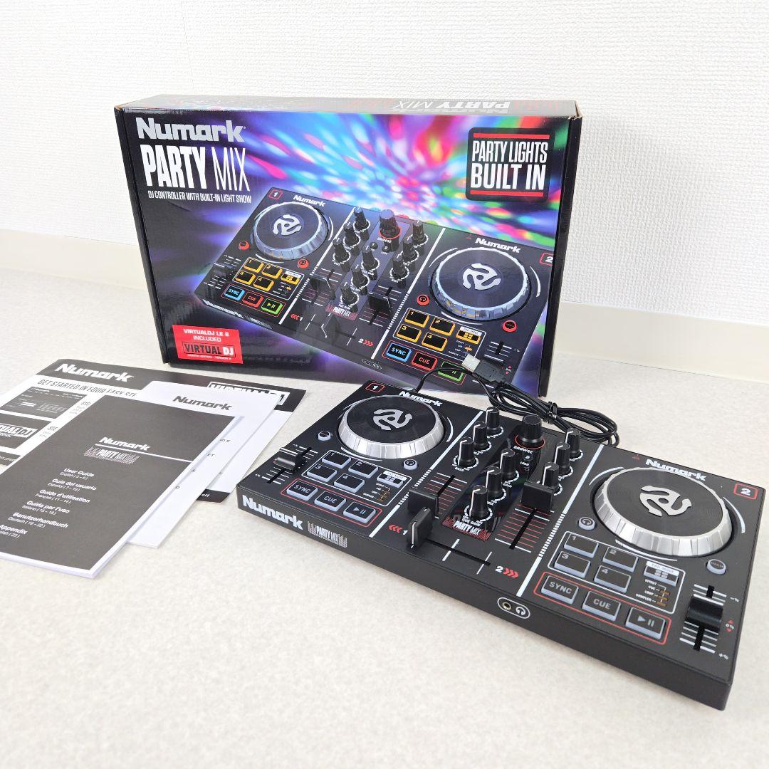 美品】Numark Party Mix DJコントローラー 入門用 - メルカリ