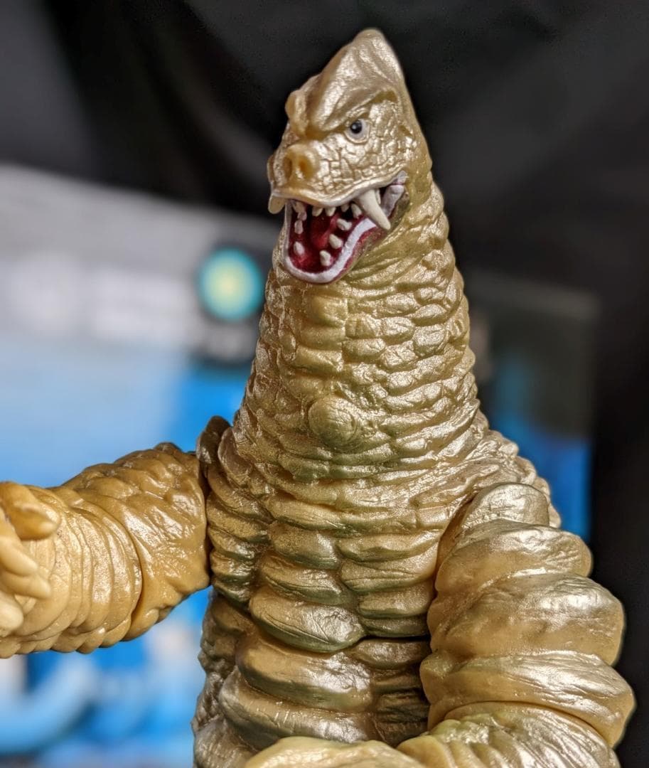 レッドキング二代目（CCP）佐竹雅昭コレクション・ソフビフィギュア外箱付