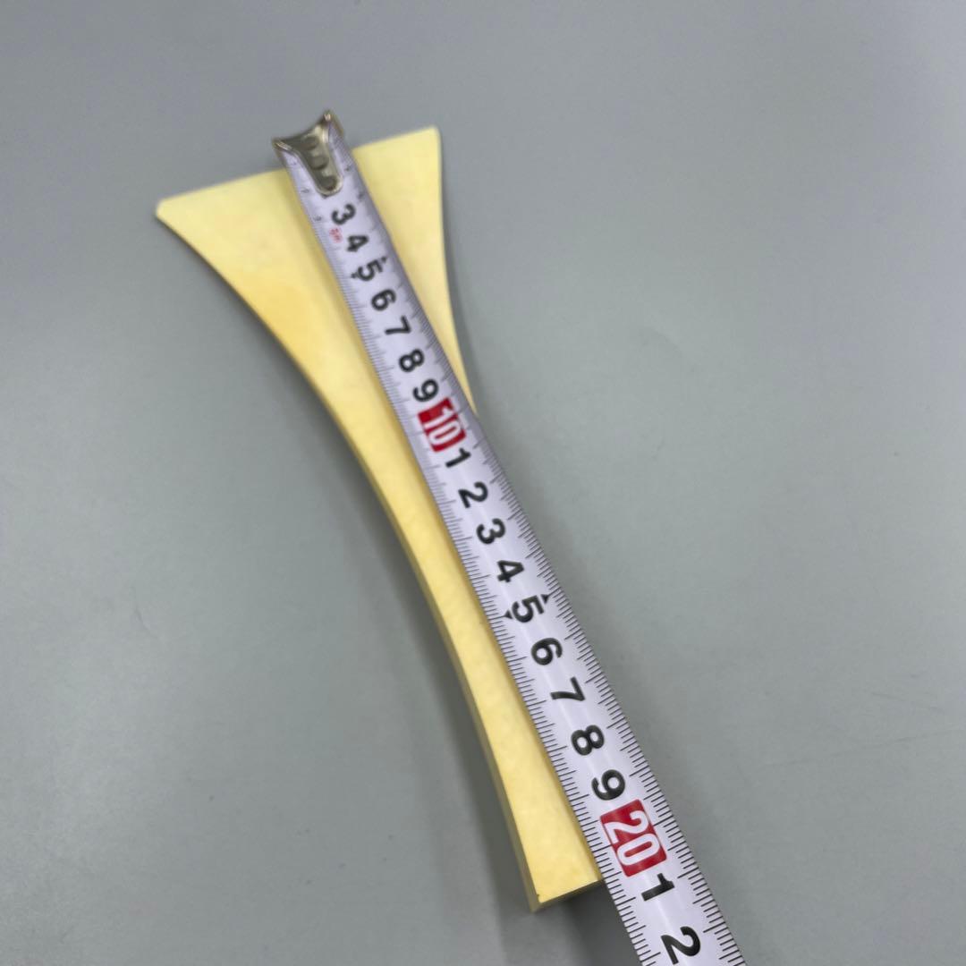239ヴィンテージ 天然素材 三味線バチ 重さ約128g