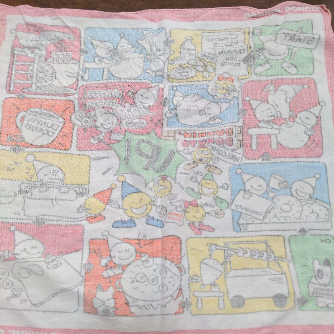 DUNKIN' DONUTS キャラクターハンカチ　レア