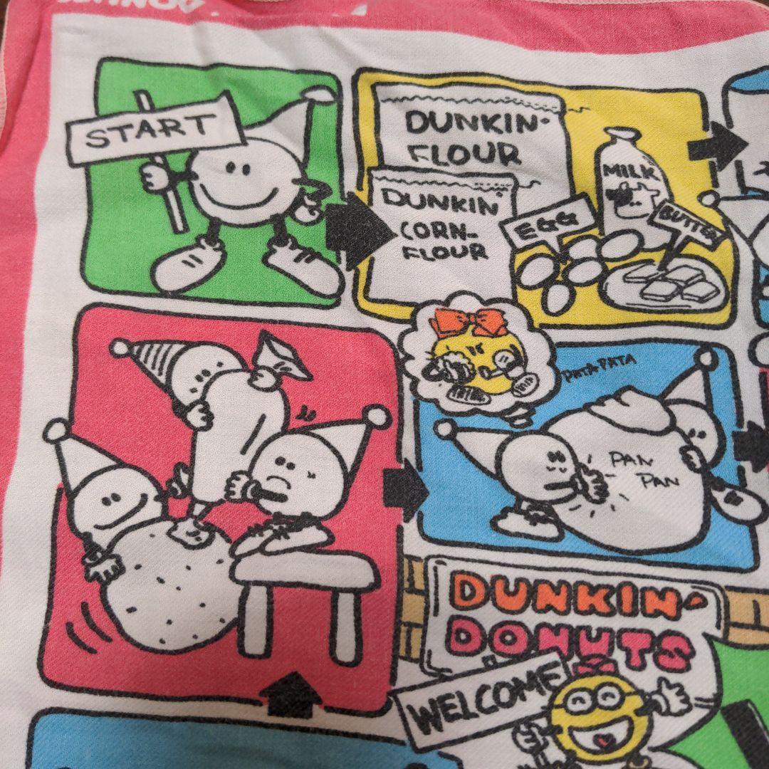 DUNKIN' DONUTS キャラクターハンカチ　レア