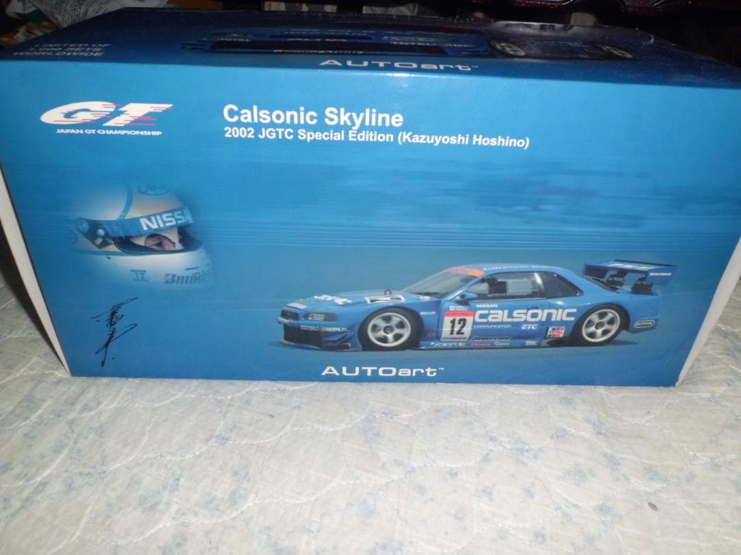 【現状品】オートアート 1/18 日産 スカイライン GT-R (R34)