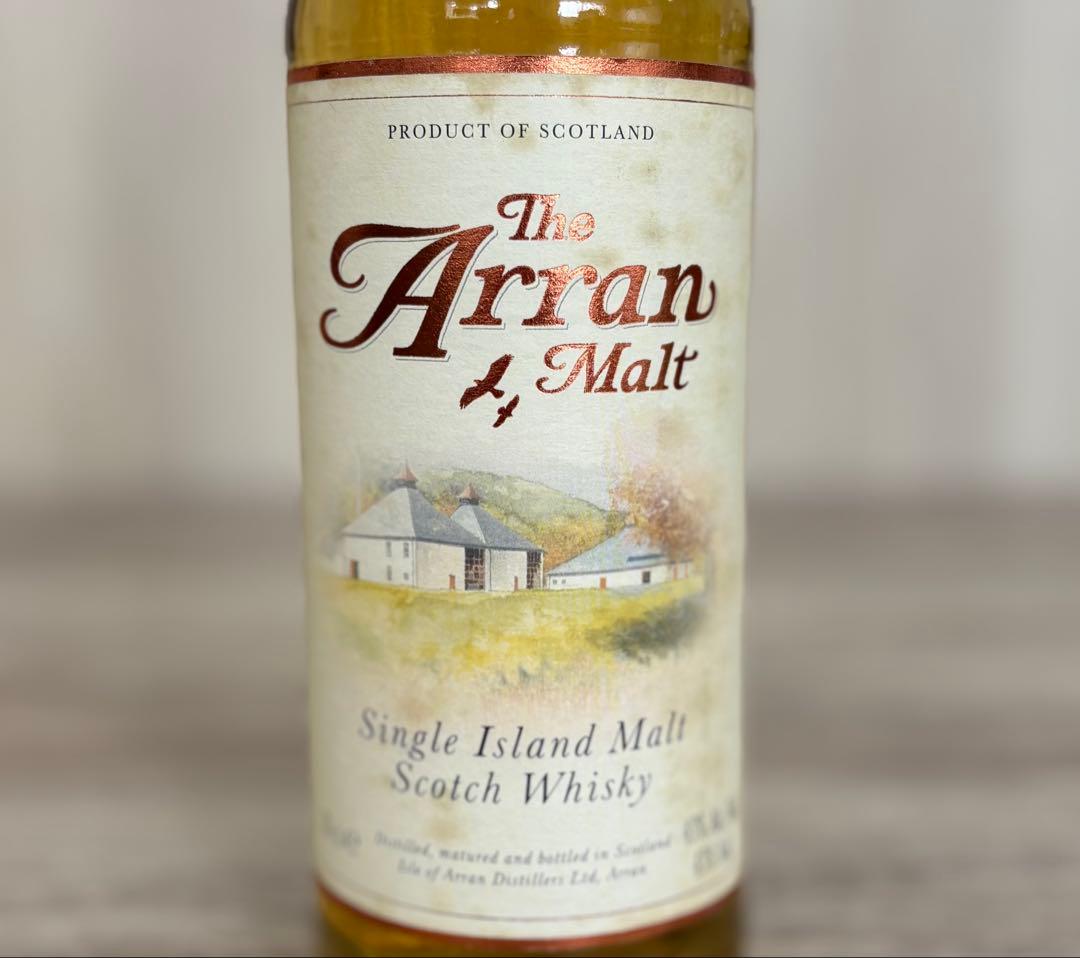 アラン モルト 初期のボトル 700ml 箱付 Arran 古酒