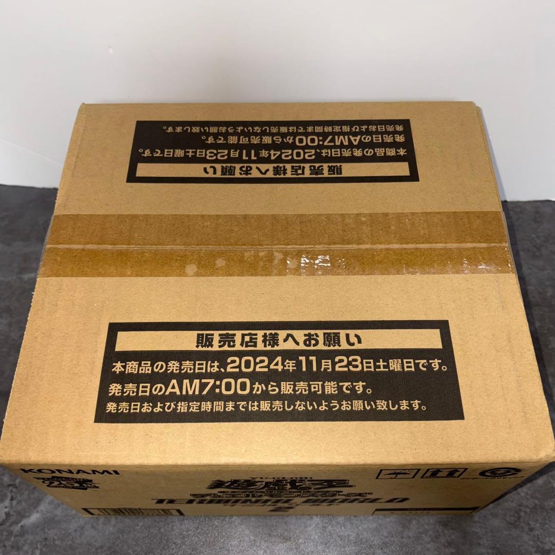 遊戯王 デュエルモンスターズ ターミナルワールド2 未開封 1カートン