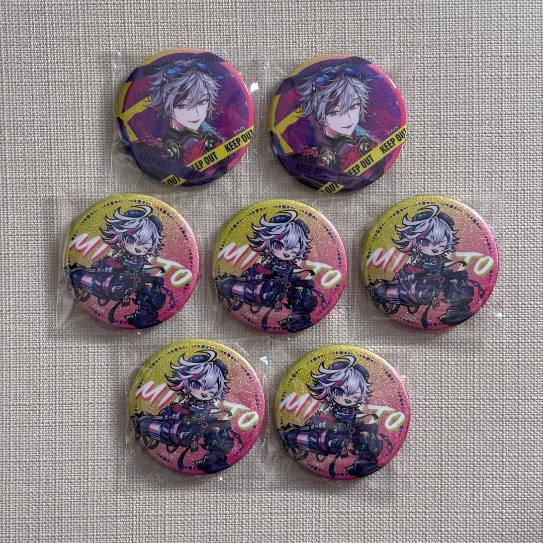 にじさんじ】不破湊 Stun mode 缶バッジ 7点セット - メルカリ