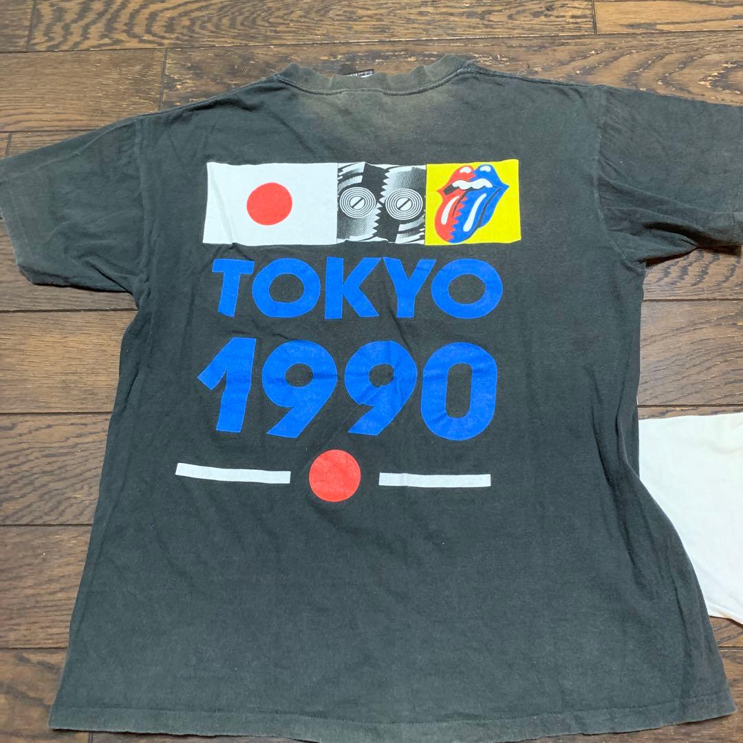 ローリング・ストーンズ初来日1990年東京ドーム10公演！ツアーTシャツ