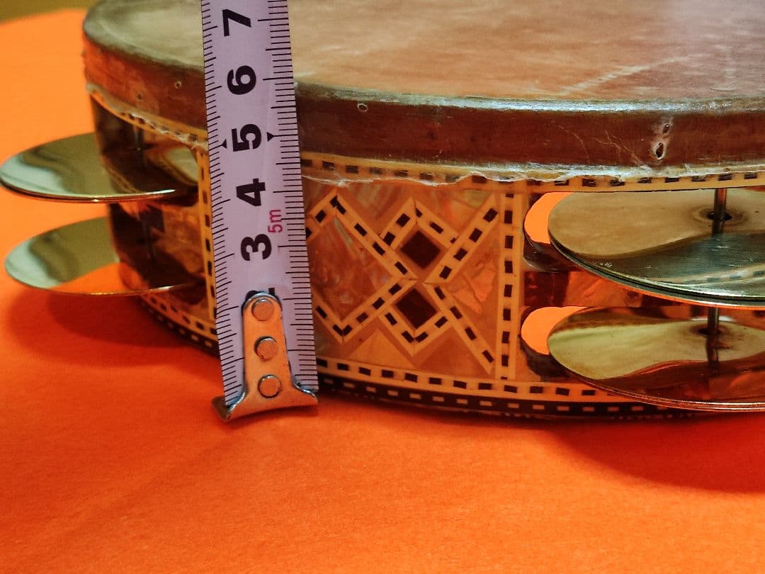 ☆アラブタンバリン レク【魚皮】 Gawharet-Elfan エジプト製☆