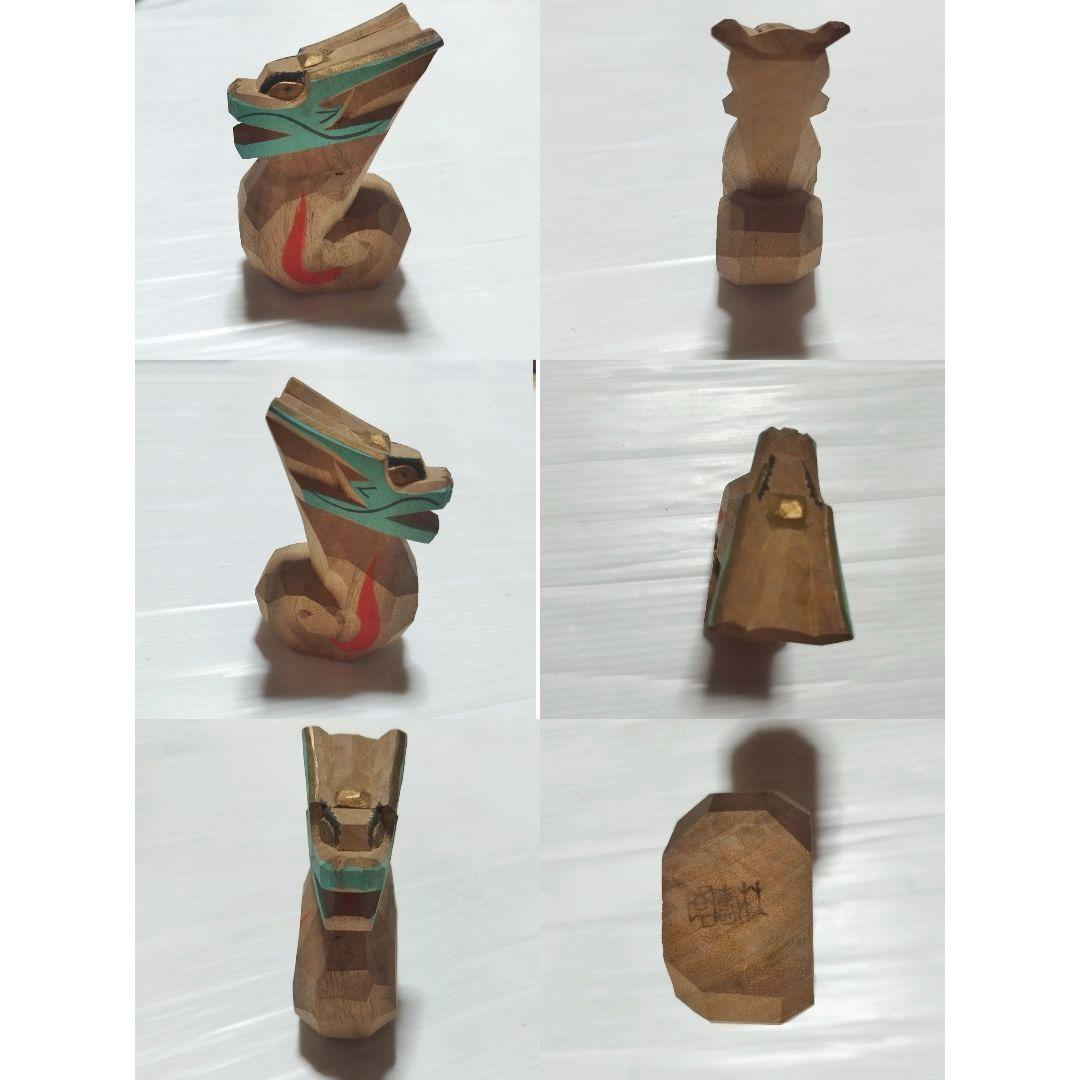 大林杜寿園 奈良一刀彫 干支 十二支セット 小サイズ ※現行品ではご