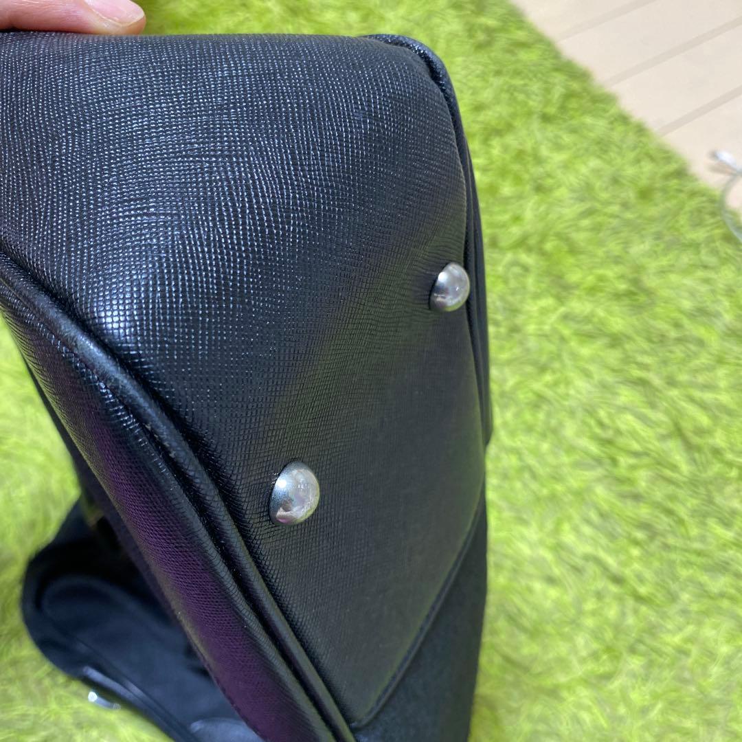 おすすめ　美品　PELLE MORBIDA キャピターノ ビジネスバッグブラック