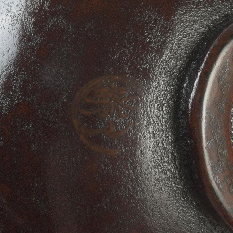 茶道具 泰山作 乾漆塗 抹茶碗 共箱 V 9626