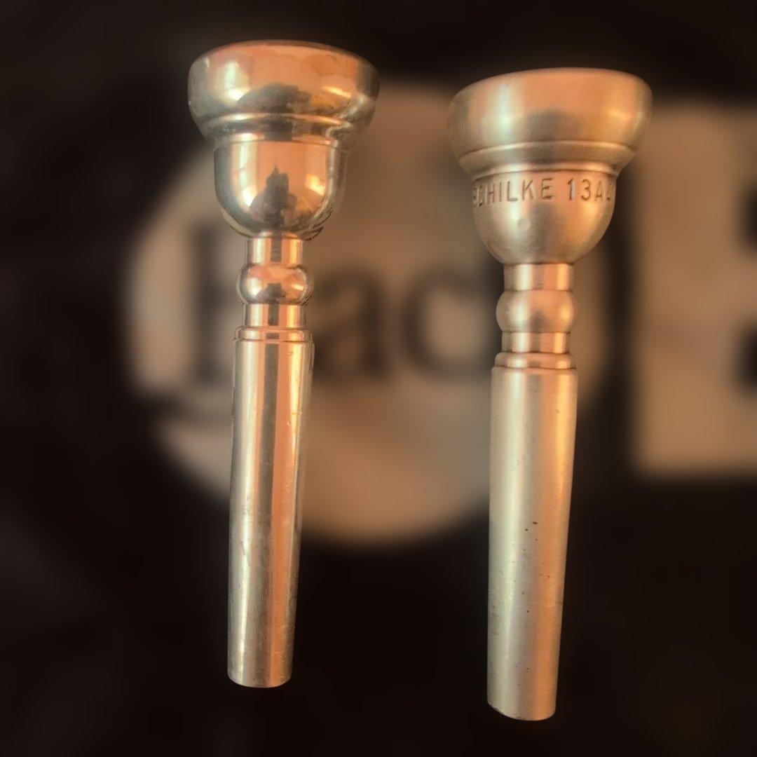 Bach トランペット 本体 銀メッキ　180ML37SP マウス７本等８