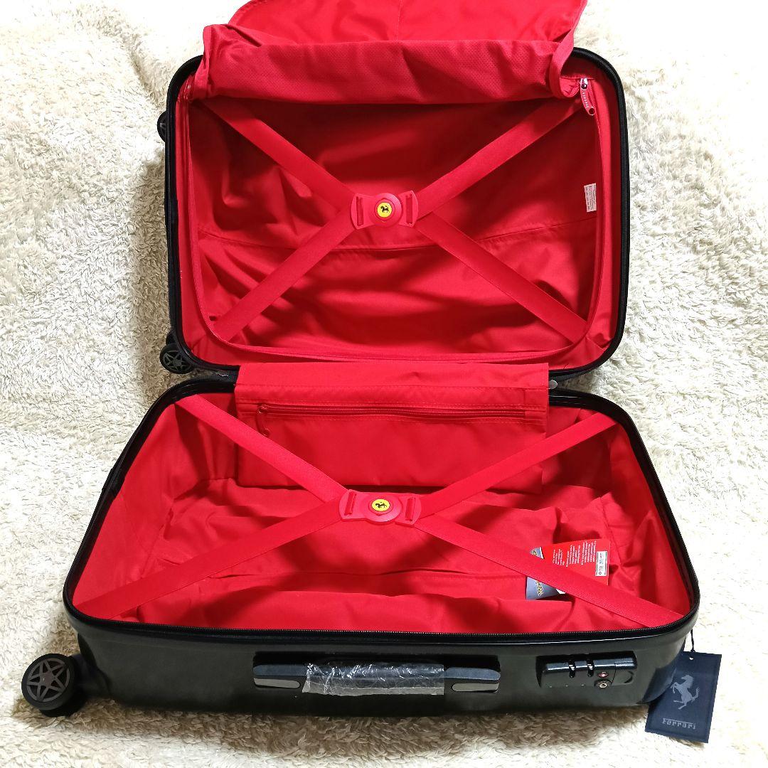 新品タグ付】Ferrari フェラーリ キャリーケース トロリーバッグ 62L