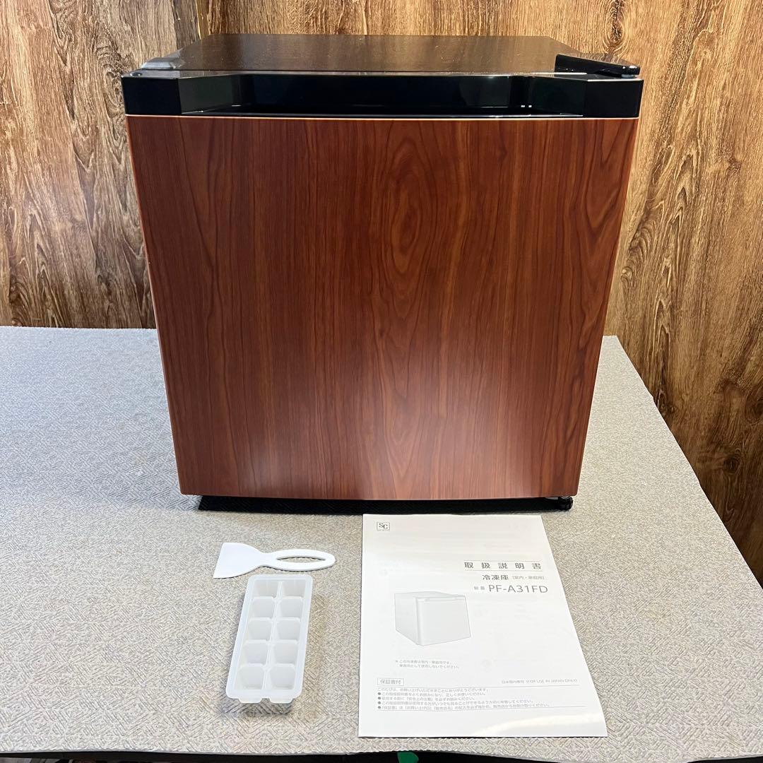 アイリスオーヤマ ミニ冷凍庫 PF-A31FD 2023年製 ブラック M1