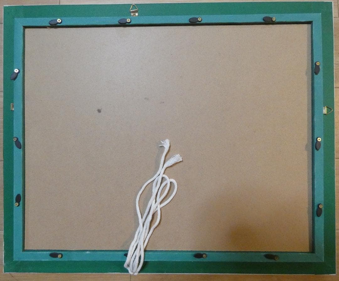 絵画 風景 肉筆手描き 千住博「桜図」サイン F6サイズ額装済み