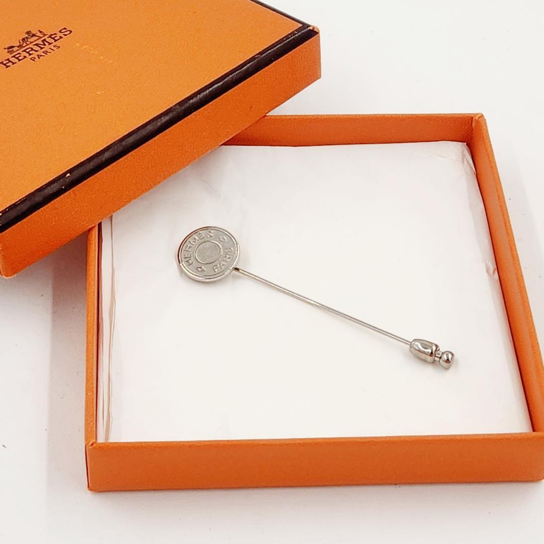 jun1様専用♪エルメス HERMES セリエ ラペルピン ピンブローチ 箱付き