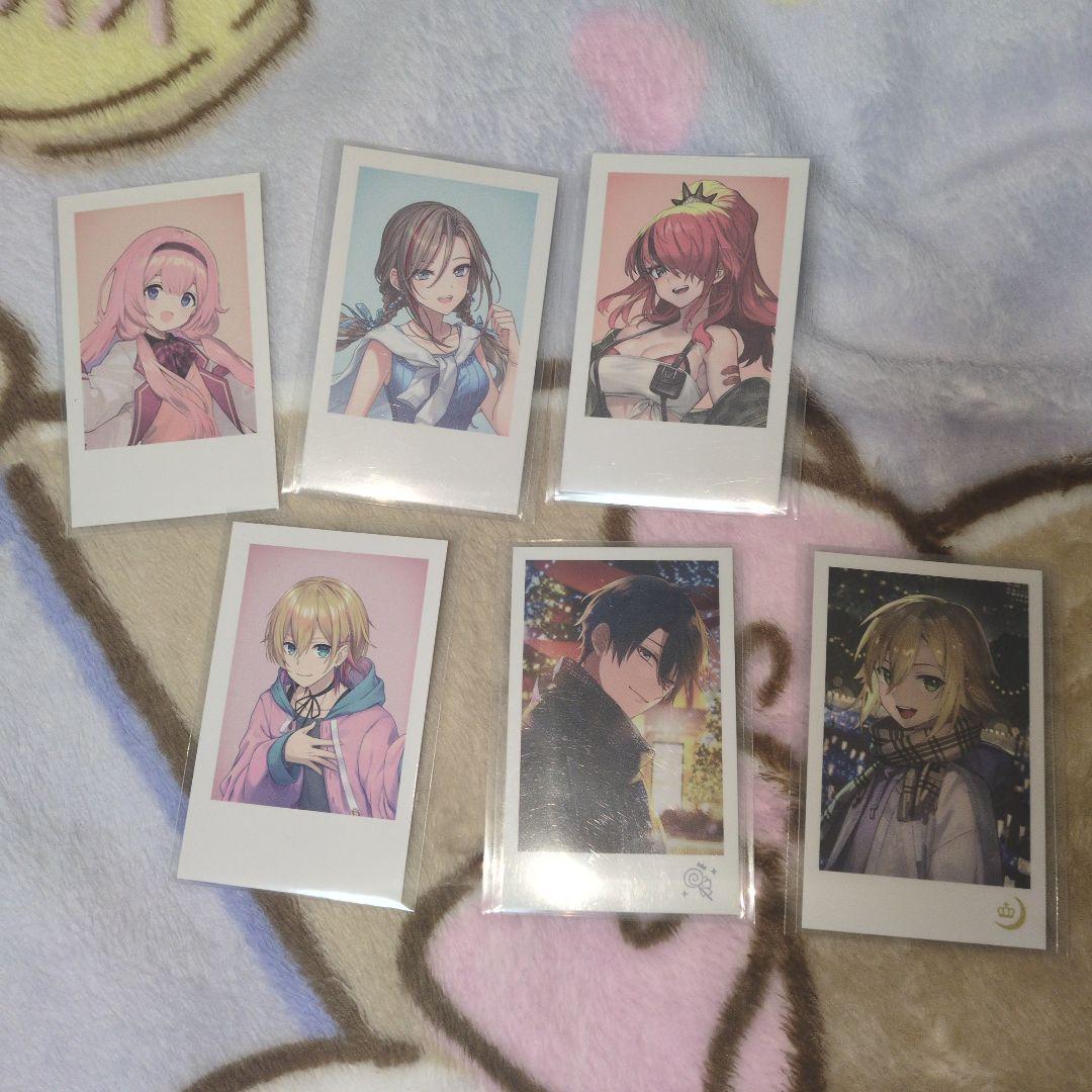 バラ売り可能 にじさんじチェキ風カード六枚セット - メルカリ