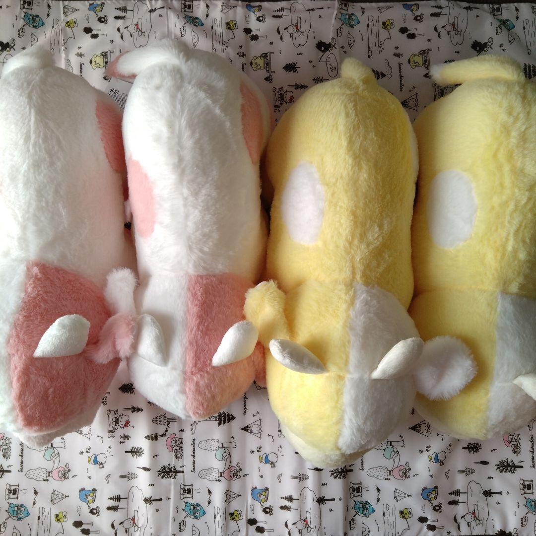 BIGパステル牛ぬいぐるみ 約35cm