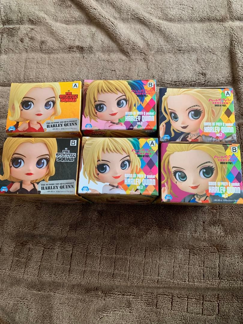 Qposket ハーレークイン　HARLEYQUINN 6個　未開封まとめ
