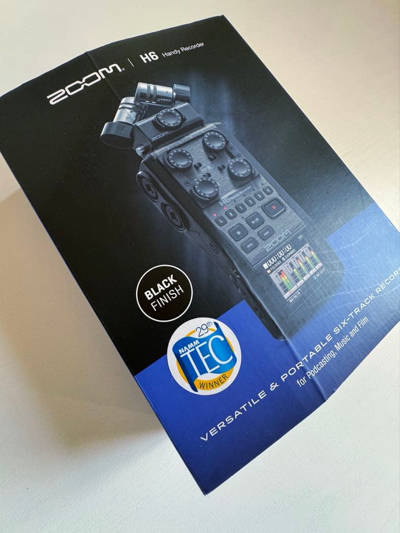 ZOOM ( ズーム ) / H6 Black　ハンディレコーダー