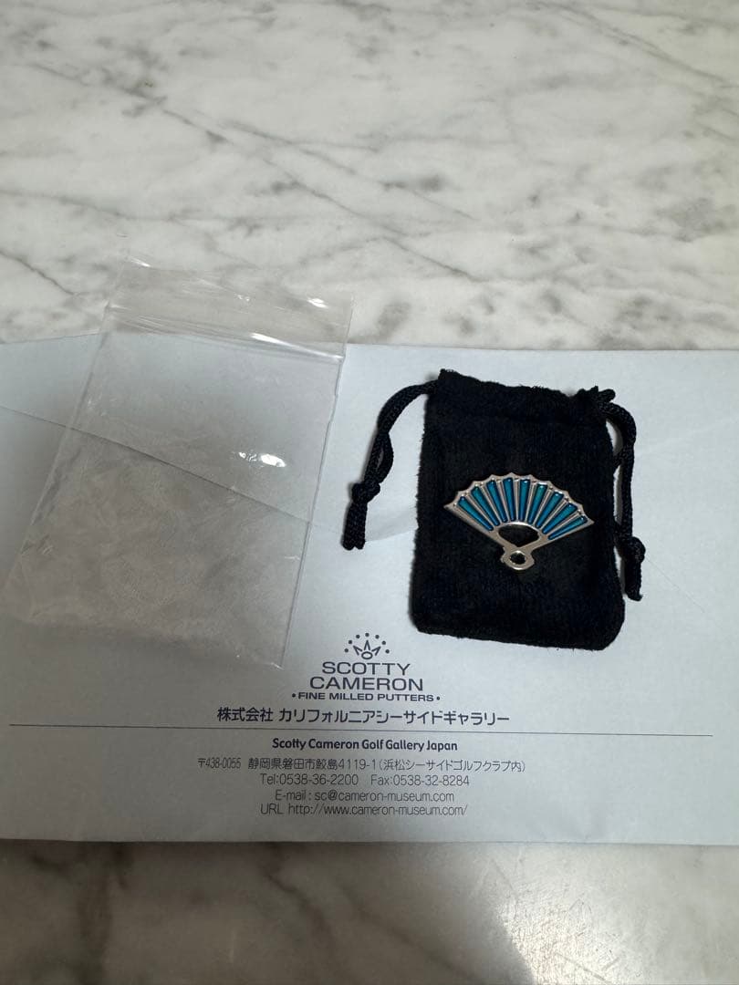 スコッティキャメロンフェスティバル 世界225個限定 ボールマーカー