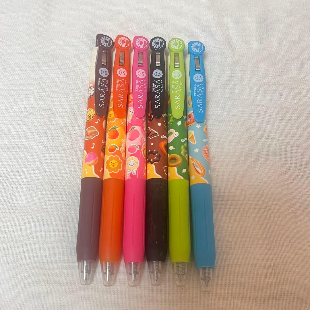 SARASAクリップ ボールペンセット ミスタードーナツ ミスド - メルカリ