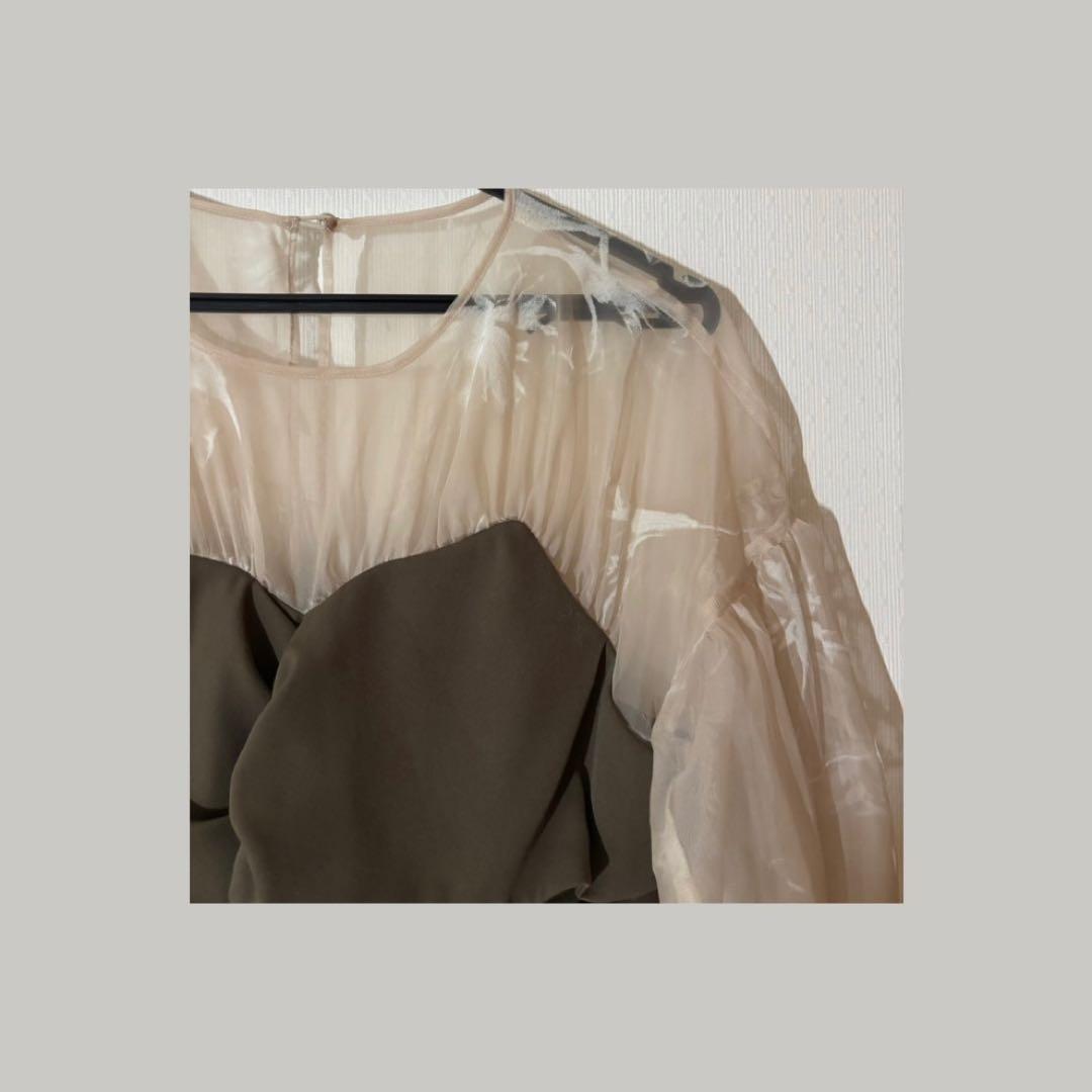 スーツ・フォーマル・ドレス Acka - sheer puff dress