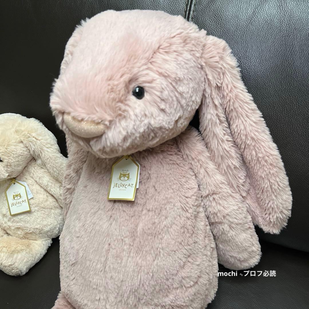 ぬいぐるみ  BigBashfulLuxeBunny Rose Willow