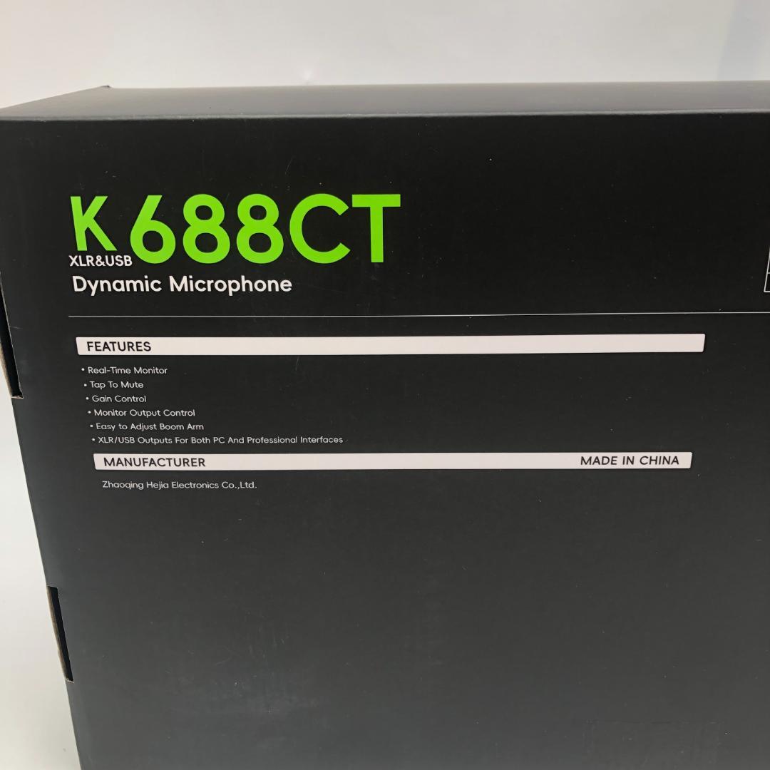 【未開封】FIFINE K688CT ダイナミックマイク/Y31786-I1
