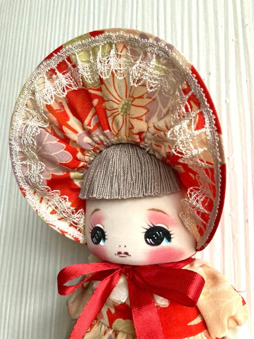 つきもとつきこの文化人形 ヘロヘロ人形 アンティーク着物 大正ロマン