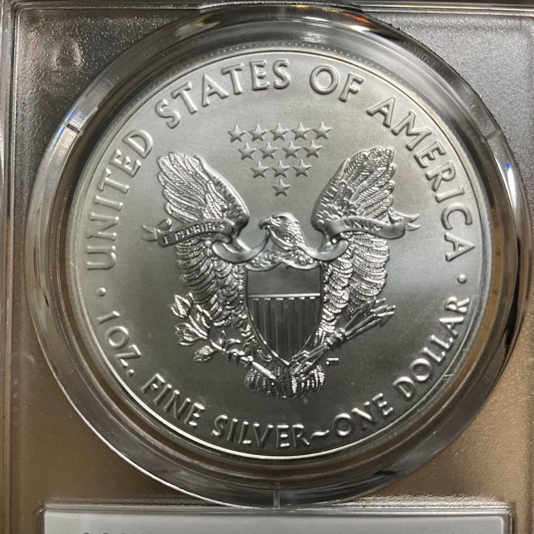 新品】イーグル銀貨 トランプ大統領 2020 PCGS MS70