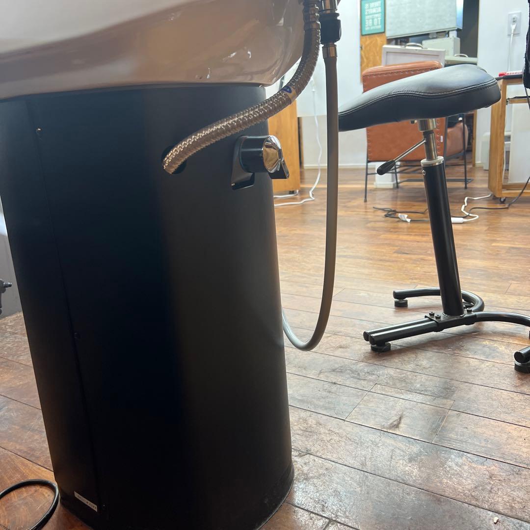 美容室 オオヒロシャンプー台 ブラック 大広製作所 山口県防府市