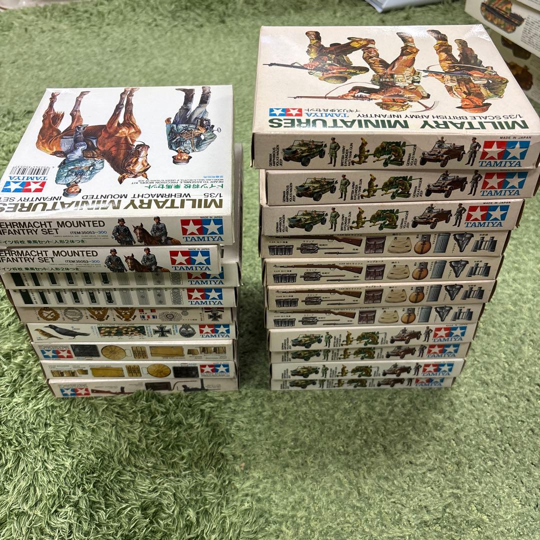 TAMIYA 1/35 ミリタリーミニチュア20点セット　A22
