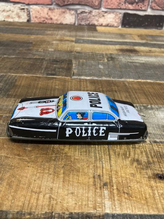 ブリキミニカー POLICE CHIEF 2台まとめて 昭和レトロ