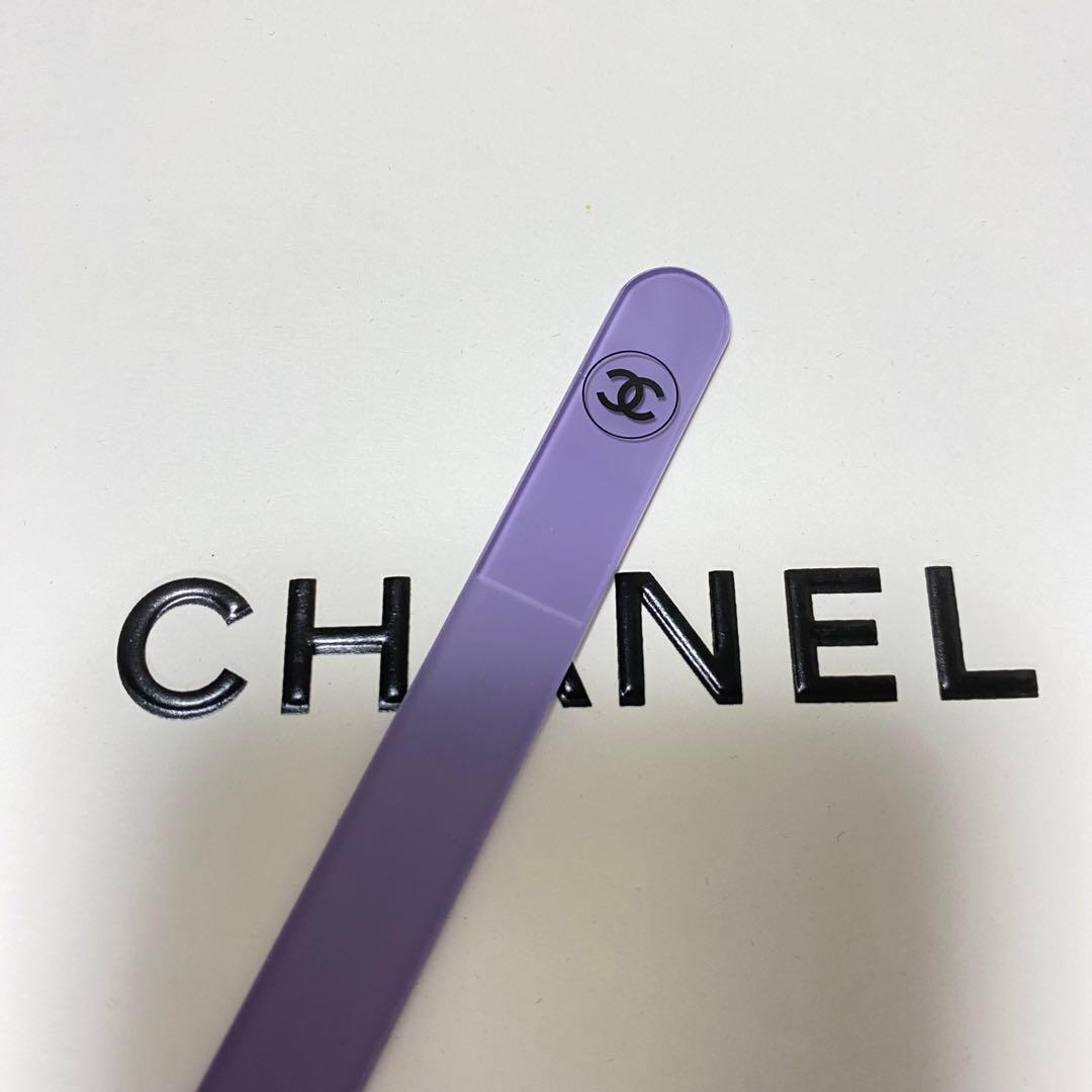 シャネル ネイルファイル イモーテル 135  紫 CHANEL 爪やすり