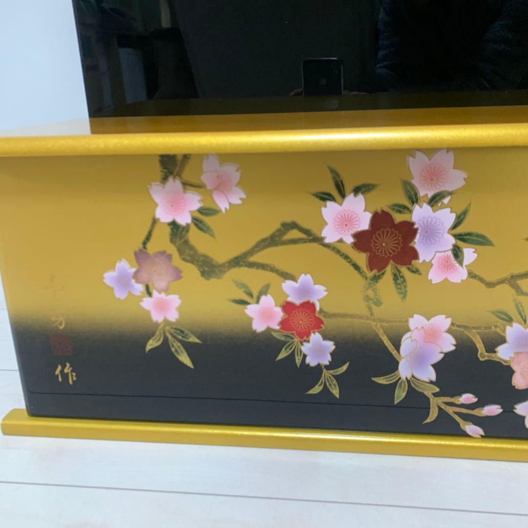 雛壇　屏風付き