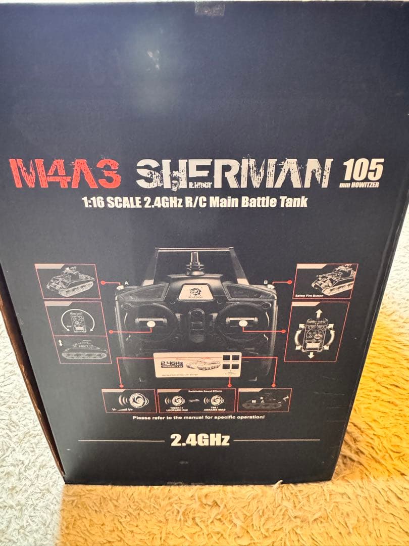 戦車モデル M4A3 SHERMAN 1:16