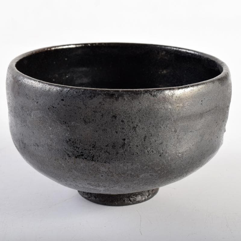 茶道具 楽吉左衛門 黒楽茶碗 時代箱付 M R8543 - メルカリ