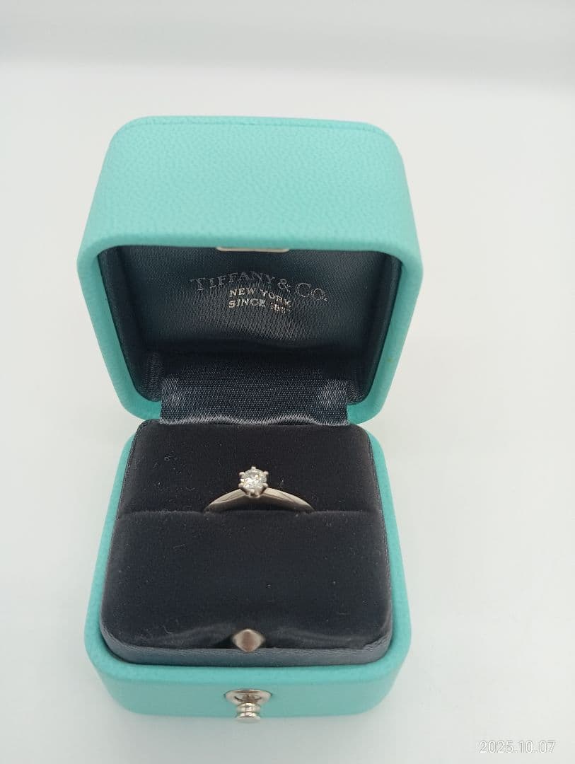 Tiffany & Co. 0.18ct プラチナリング