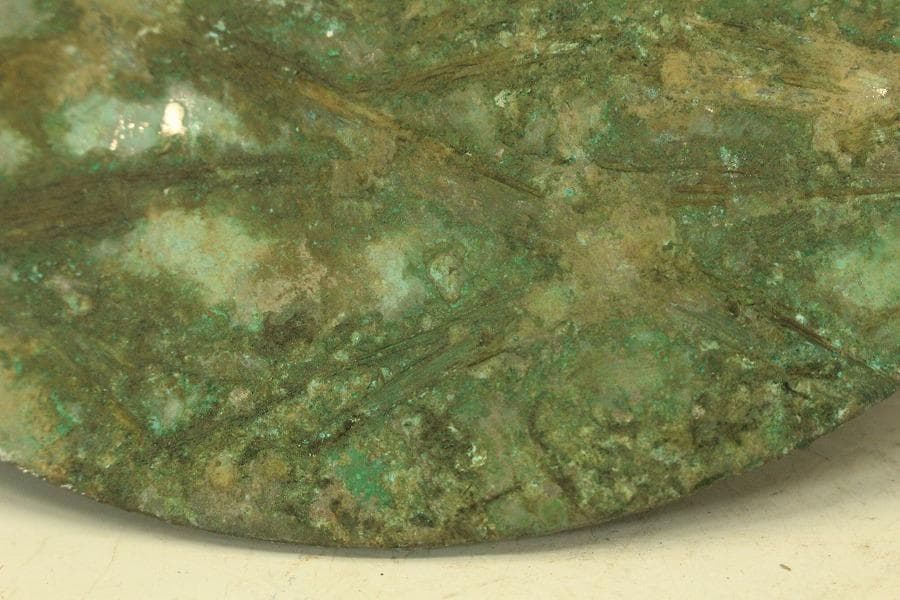 中国美術 青銅鏡 饕餮紋 時代物(HA506) - メルカリ