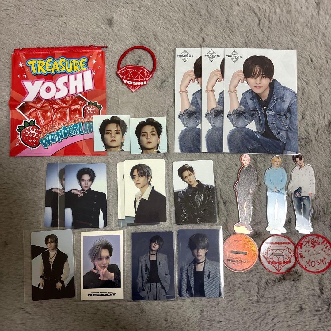 treasure ヨシ yoshi トレカ アクスタ グッズ セット - メルカリ