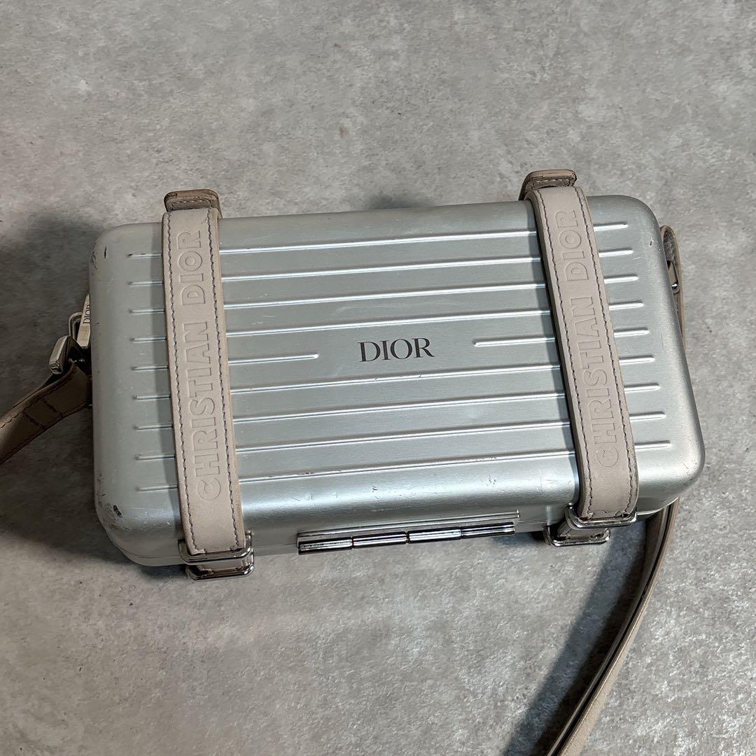 Dior × Rimowa コラボ パーソナル アルミ ショルダーバッグ