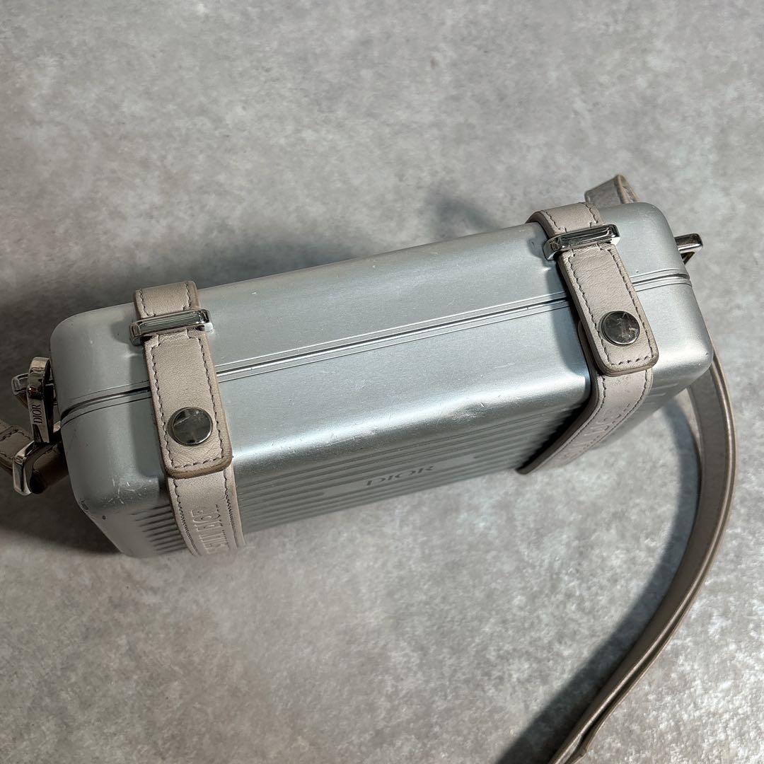 Dior × Rimowa コラボ パーソナル アルミ ショルダーバッグ