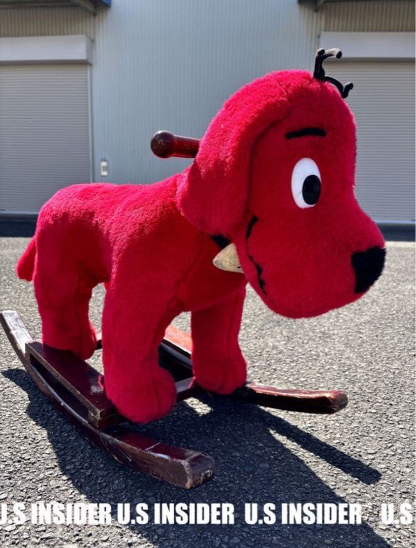 Happy dog出品★おおきいあかい クリフォード / 木馬