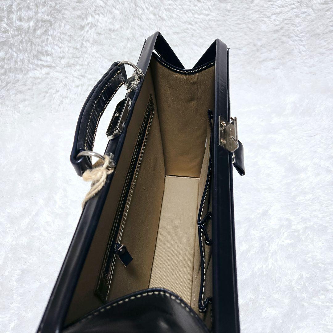 限定値下☆ブリーフケース ビジネスバッグ タグ付き 本革 A4収納可 日本製