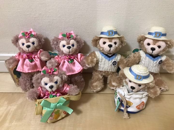 配送 三連休値下げ‼️全て新品タグ付19体セットダッフィーぬいぐるみ