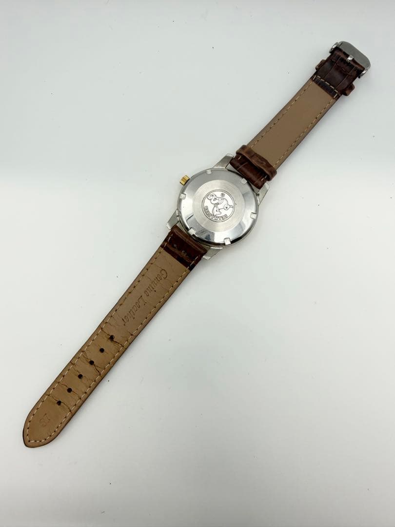 OMEGA Seamaster 自動巻 デイト 社外ベルト 社外尾錠
