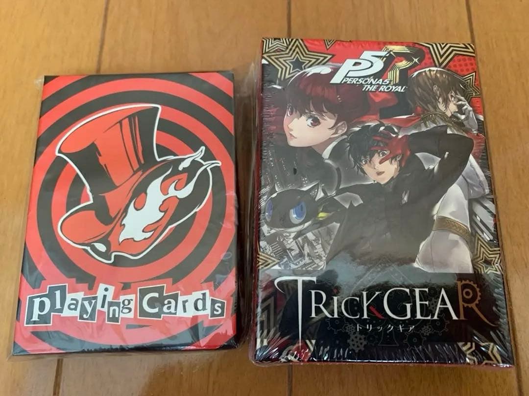 ペルソナ5 トリックギア プレイングカード 新品未開封