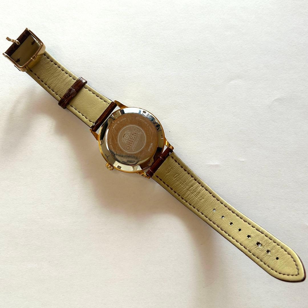 ORIENT オリエント バンビーノ 自動巻き レザーベルト 日本製 メンズ