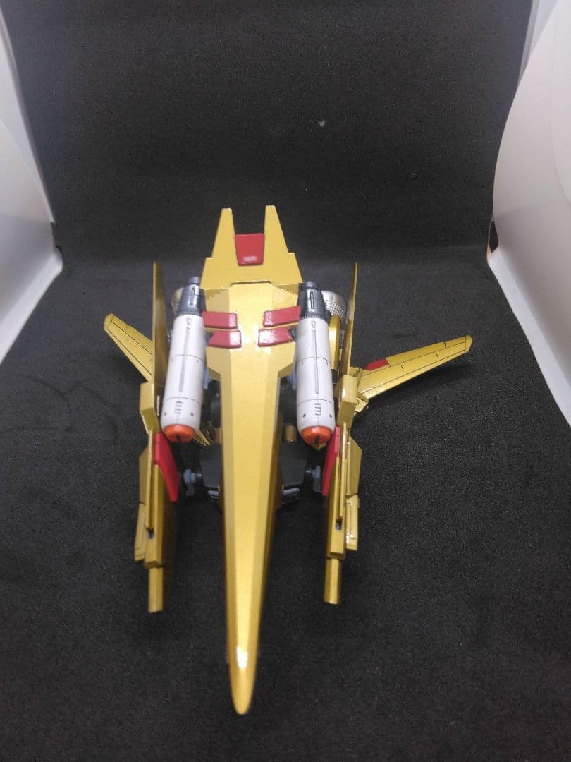 HG 百万式 メガシキ 塗装済み完成品 改造 台座 説明書付き