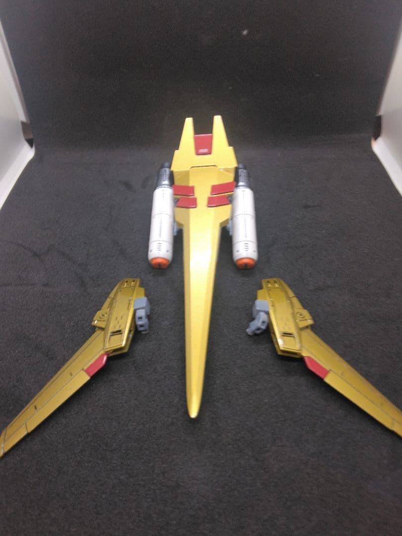 HG 百万式　メガシキ　塗装済み完成品　改造　台座　説明書付き